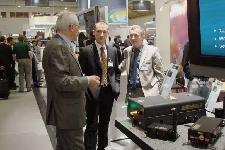 ORPHEUS at Laser World of Photonics trade show in Munich, 2009.