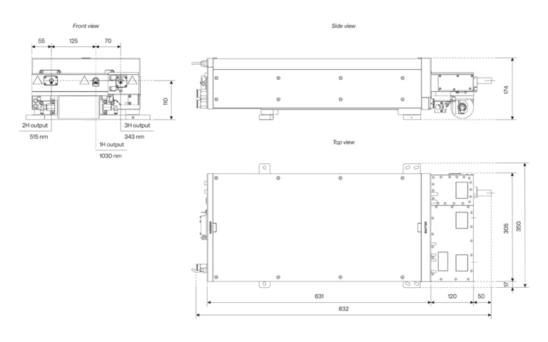 CARBIDE-CB3 with a 2H-3H module drawing.