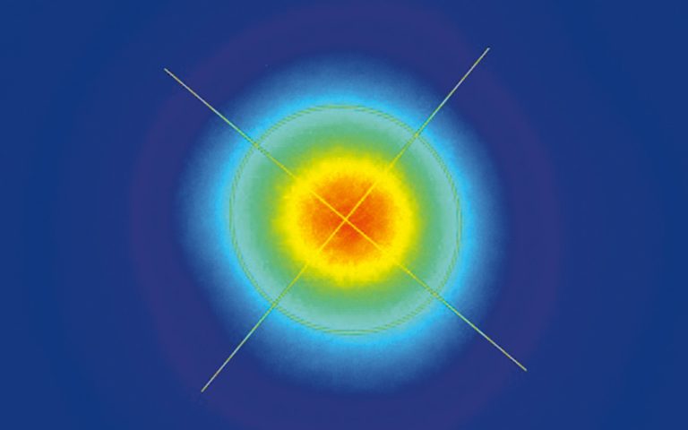 Typical 2H beam profile of CARBIDE-CB5