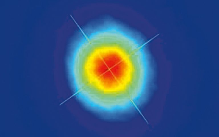 Typical 3H beam profile of CARBIDE-CB5