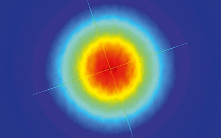 Typical near-field beam profile of PHAROS