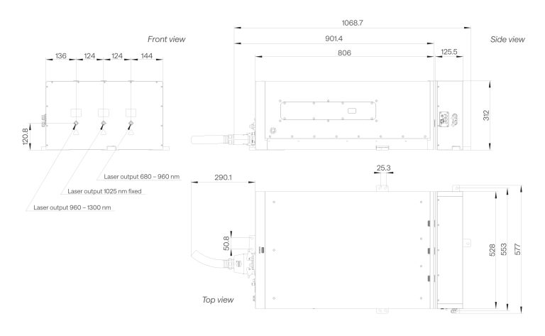 CRONUS-2P with power control drawing