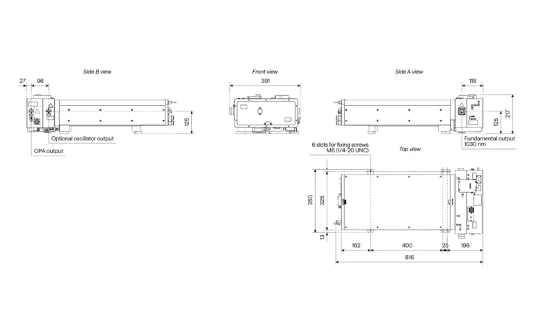 CARBIDE-CB3 with I-OPA-HP drawing and output ports.